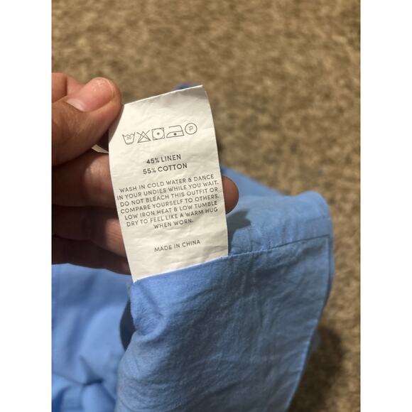 Peppermayo Blue Sleeveless Blouse - Picture 4 of 4